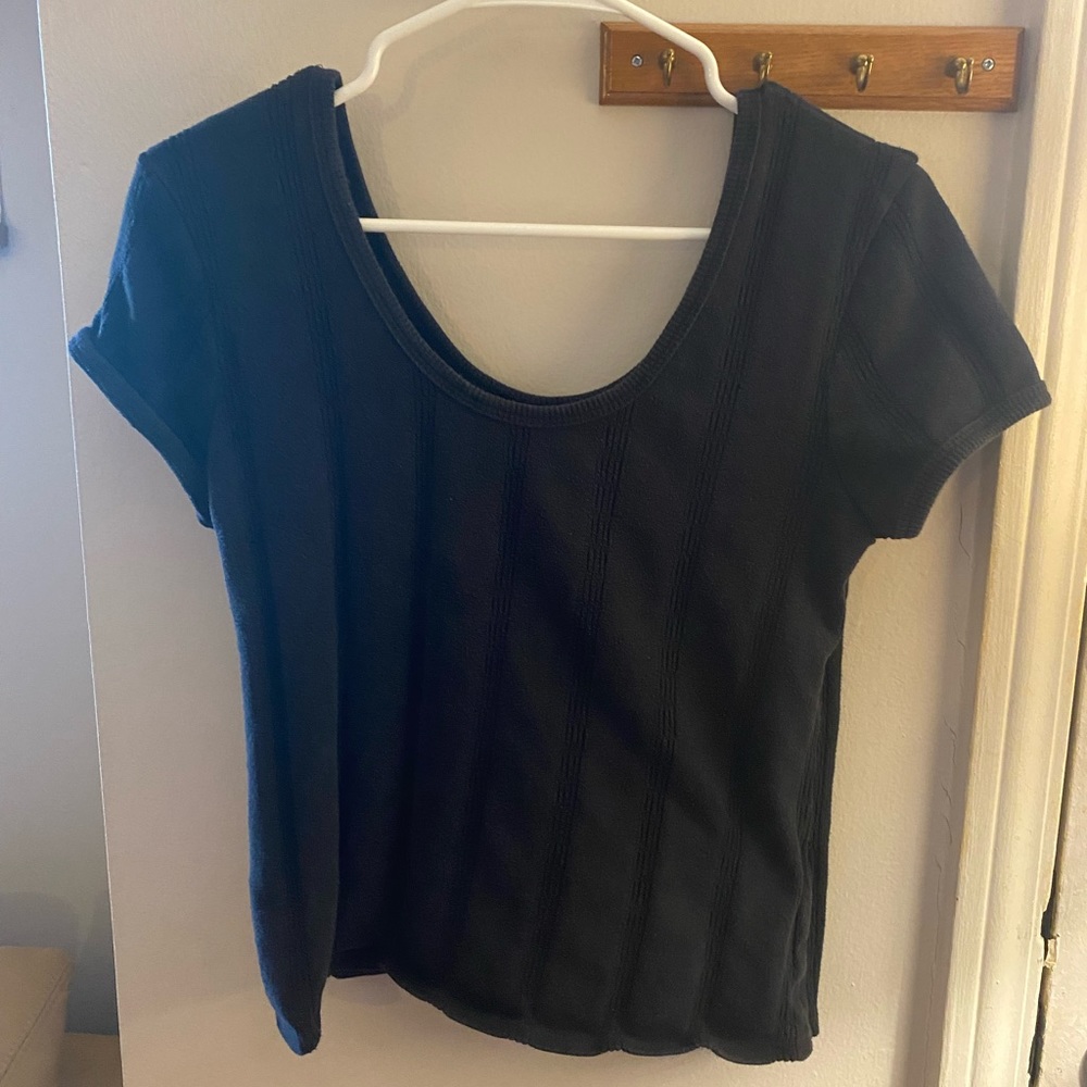 Madewell Pointelle Ribbed Tee